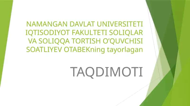Tarmoqli texnologiyalar va internet xizmatlari 1