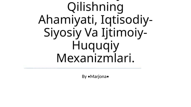 Korrupsiyaga Qarshi Kurash Bo'Yicha Xalqaro Qonunlar Va Qarorlarning O'Zbekistonda Ratifikatsiya Qilishning Ahamiyati 1