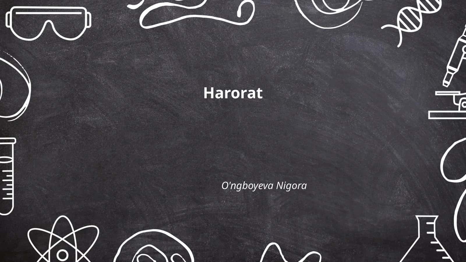 Harorat 1