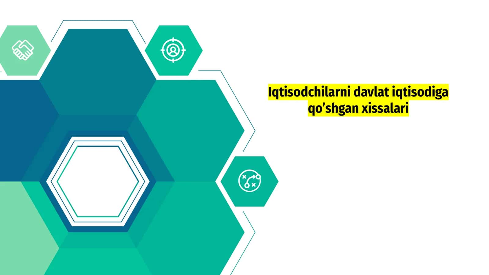 Iqtisodchilarni  davlat  iqtisodiga  qo’shgan  xissalari 1