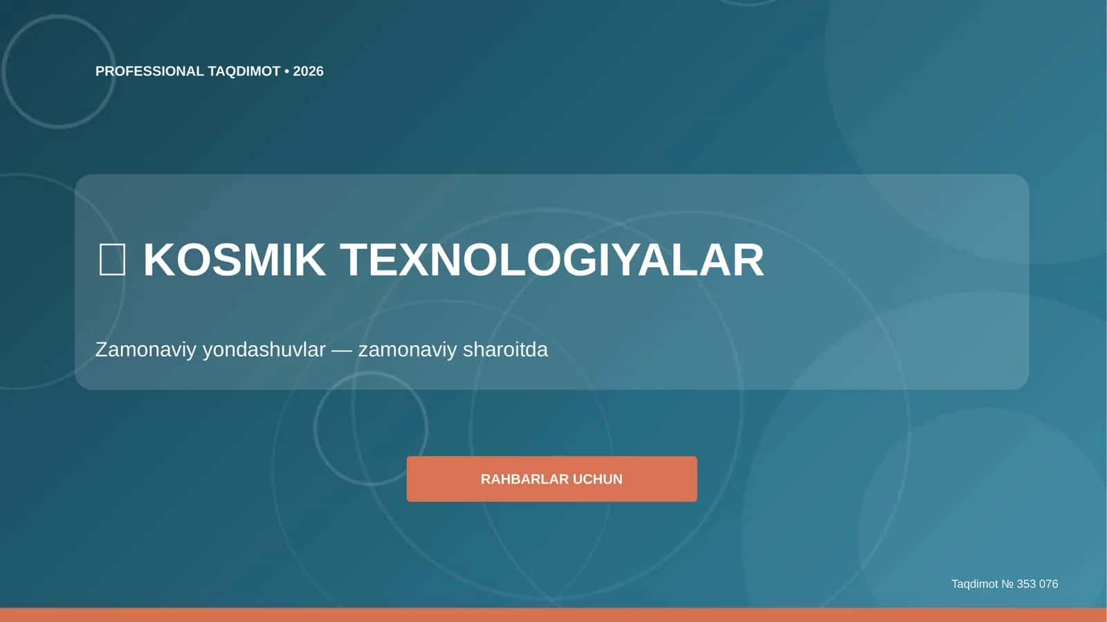 TAQDIMOT №353 076 1