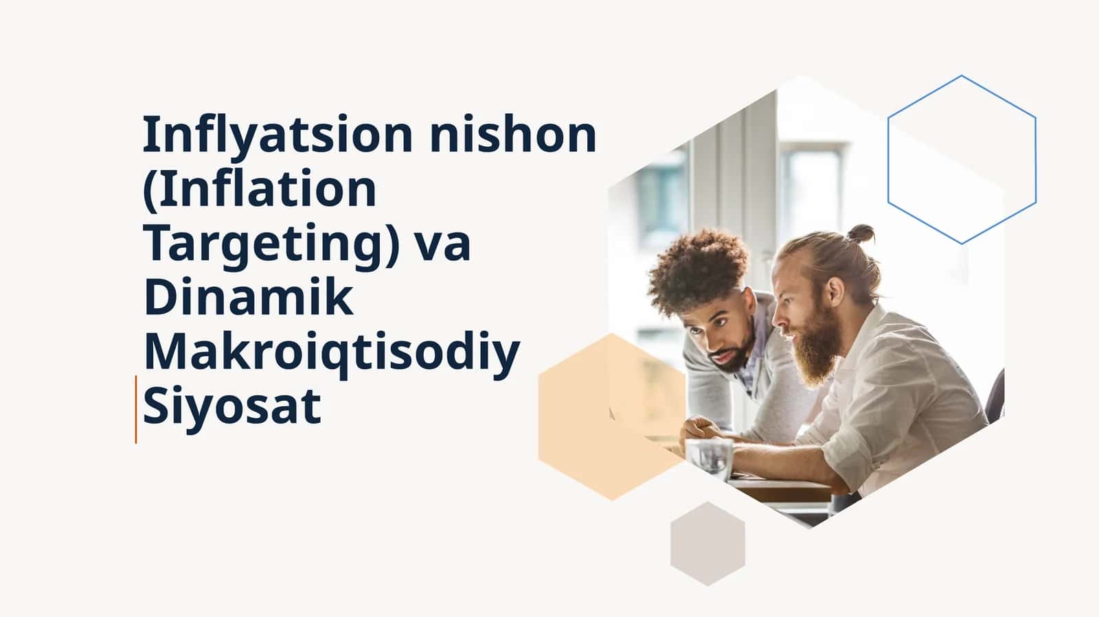 Inflyatsion nishon (Inflation Targeting) va Dinamik Makroiqtisodiy Siyosat 1