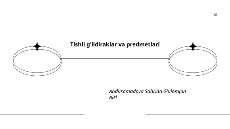 Tekis (spur) tishli g'ildiraklar 1