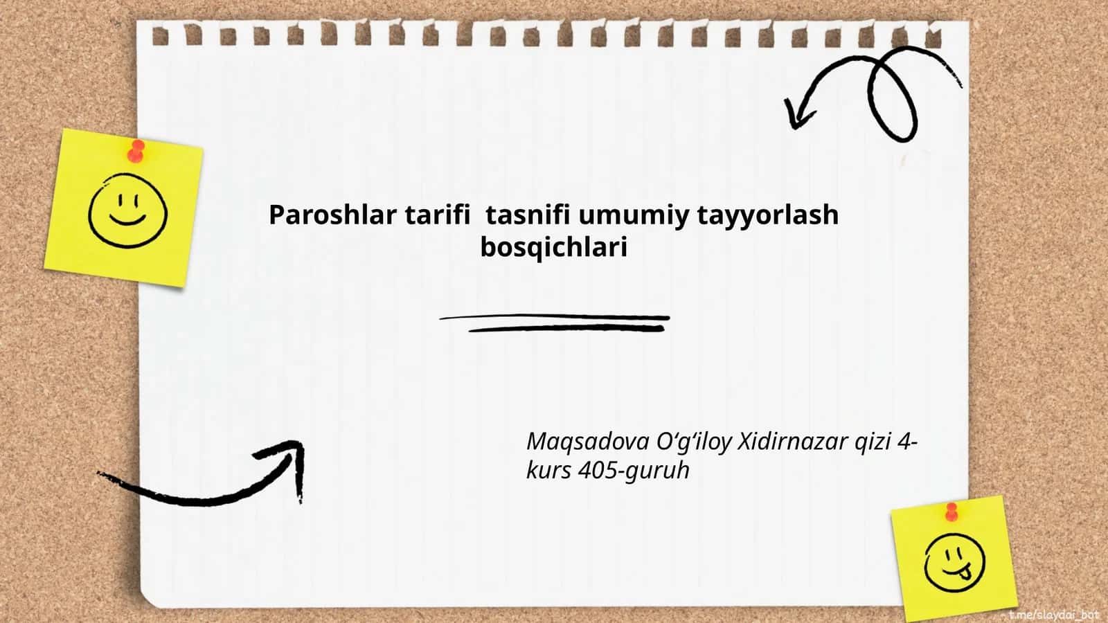 Paroshlar tarifi tasnifi umumiy tayyorlash bosqichlari 1