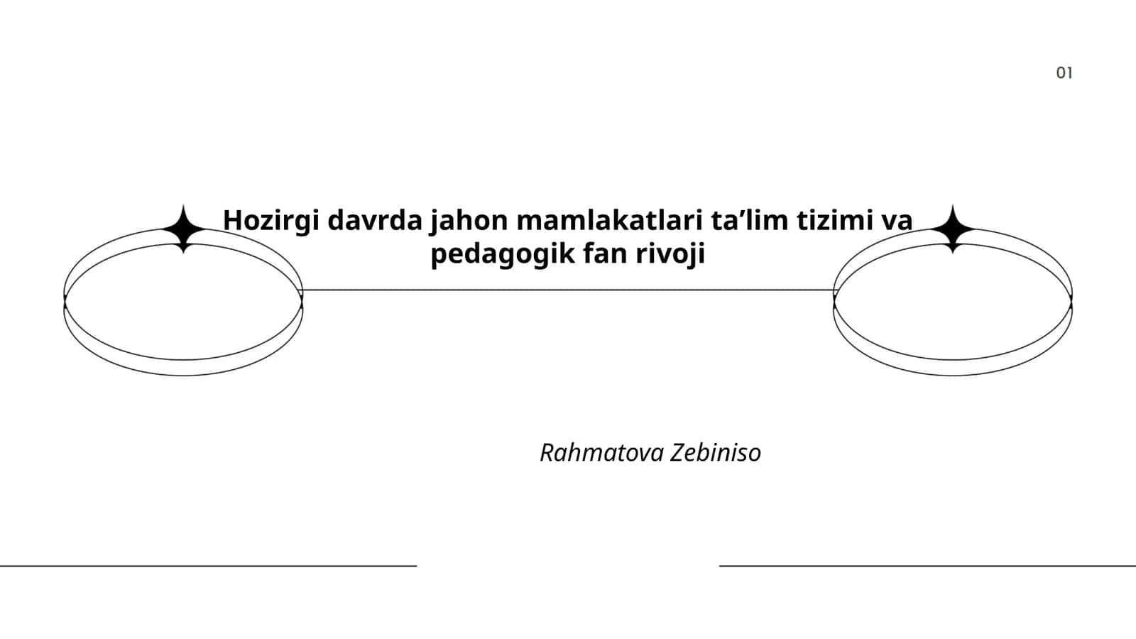 Hozirgi davrda jahon mamlakatlari taʼlim tizimi va pedagogik fan rivoji 1
