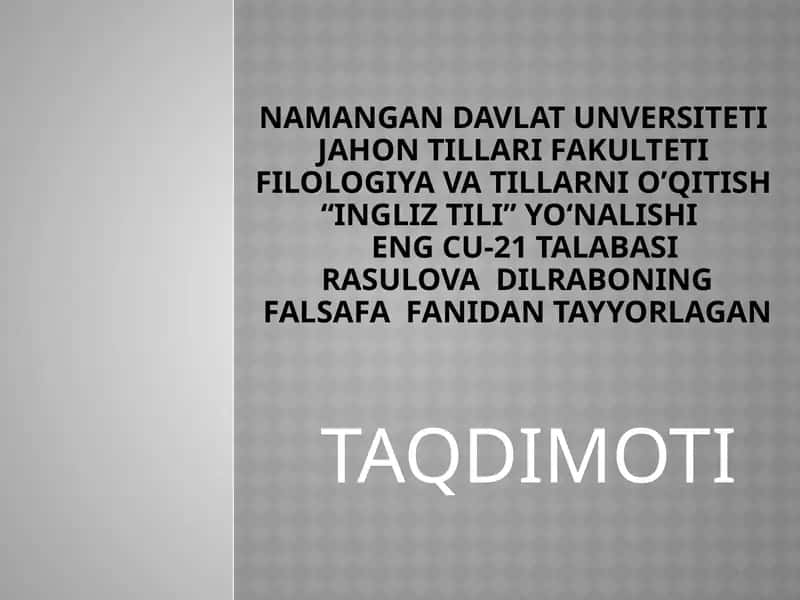 ZAMONAVIY AXLOQIY TARBIYANINGYUTUQLARI VA KAMCHILIKLARI 1