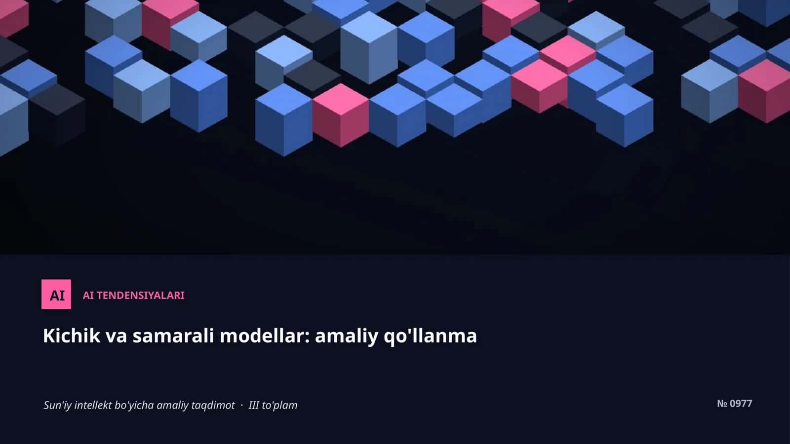 AI TENDENSIYALARI 1