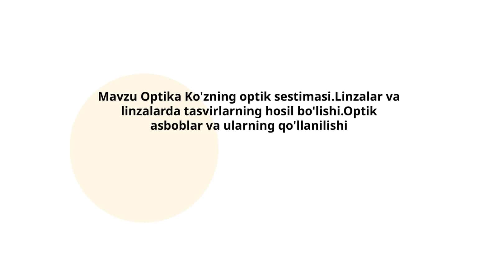 Optika 1