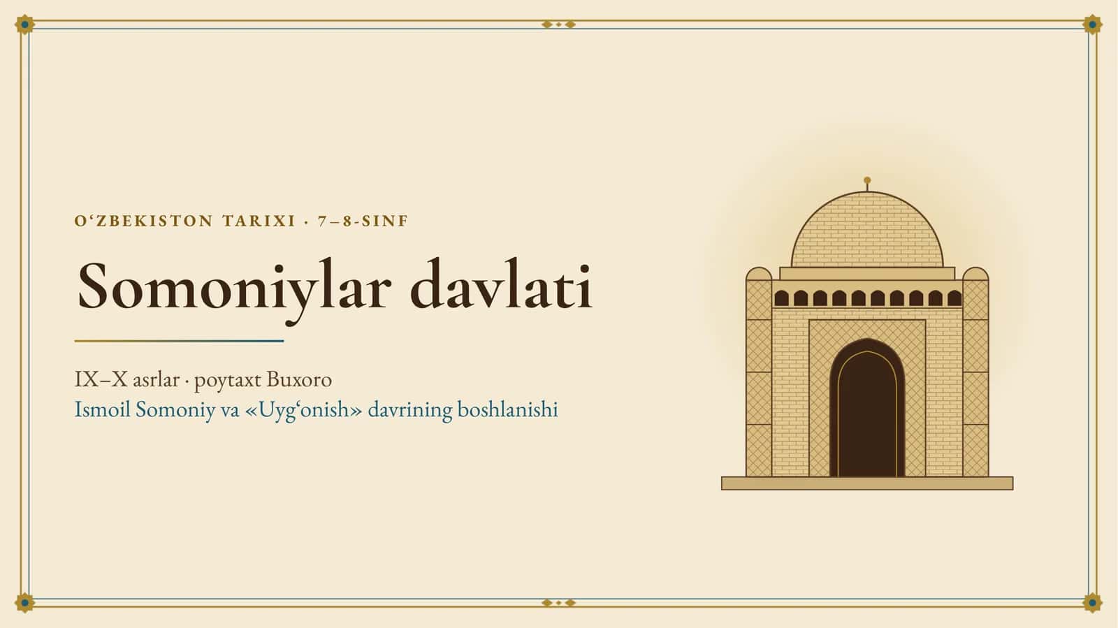 Somoniylar davlati 1