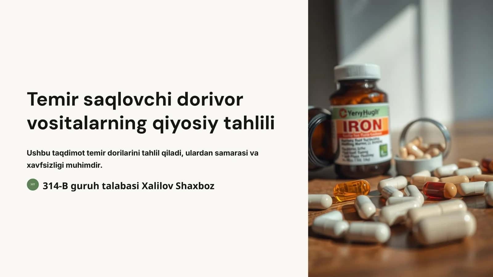 Temir saqlovchi dorivor 1