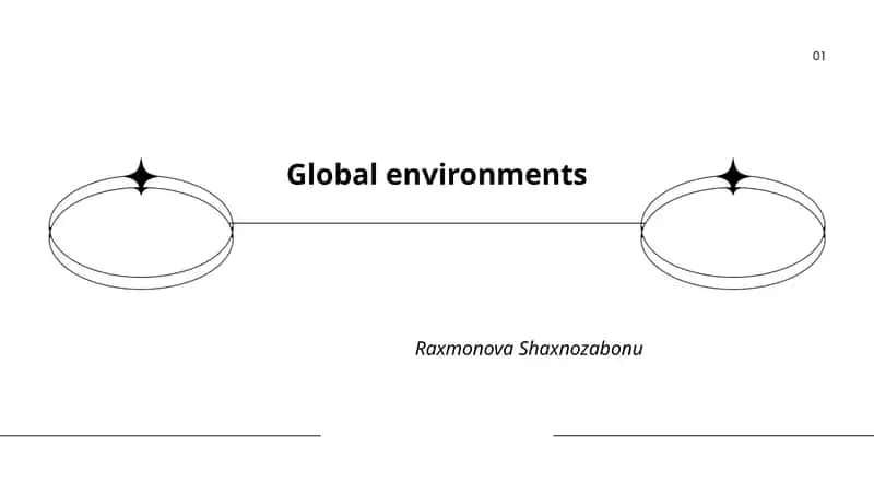 Global environments 1