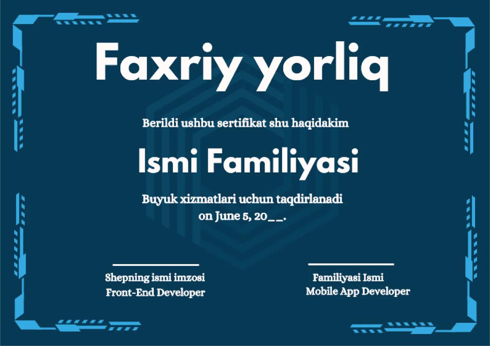 FAXRIY YORLIQ 1