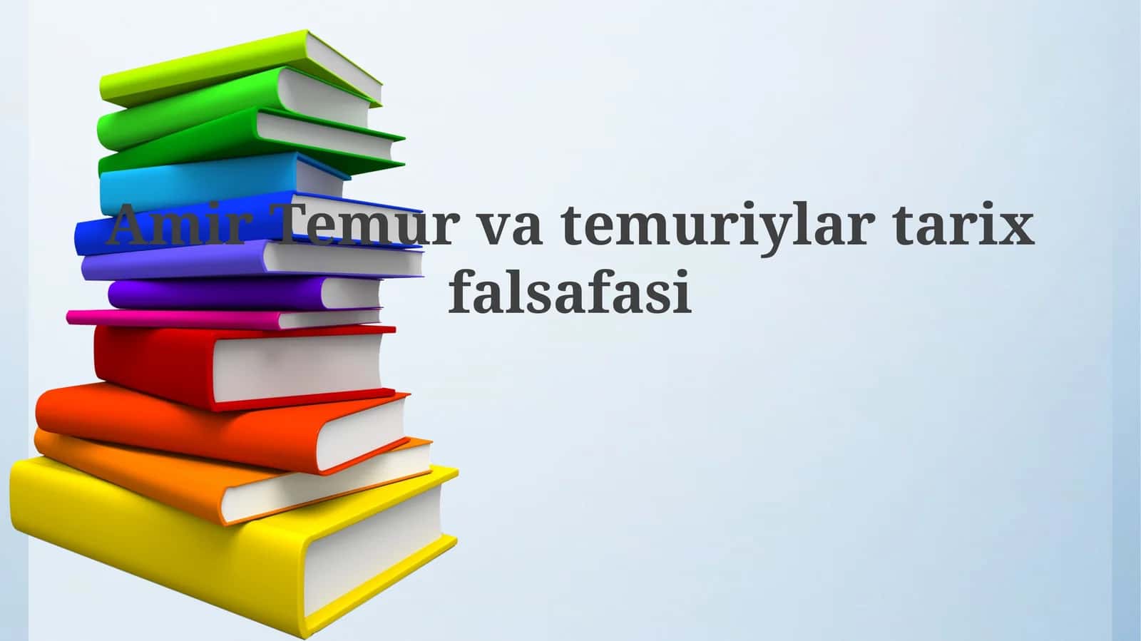 Temuriylar tarixshunosligi 1