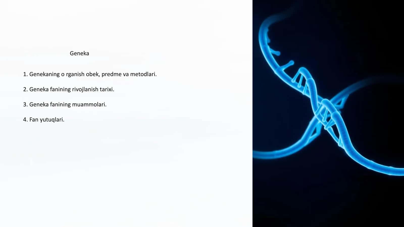 Genetika 1