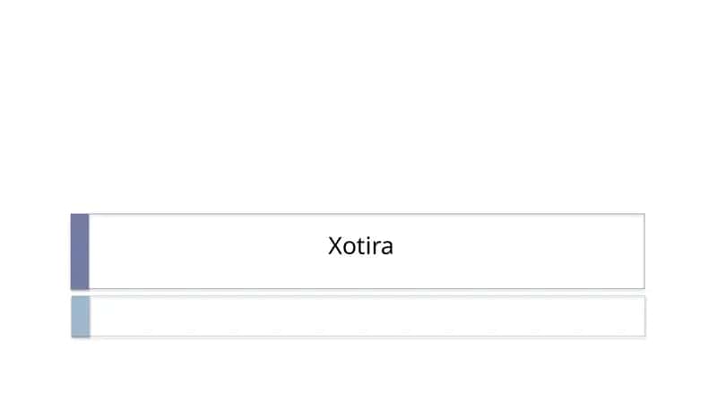 Xotira 1