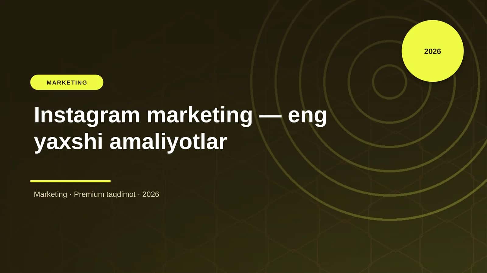 Instagram marketing — eng yaxshi amaliyotlar 1