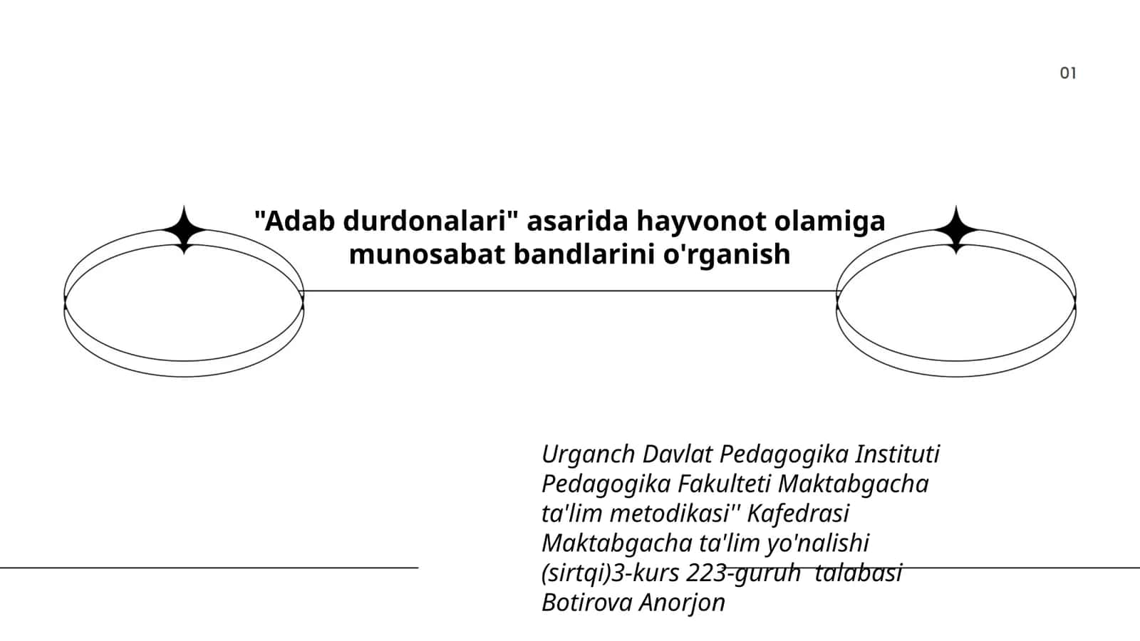 Adab durdonalari 1