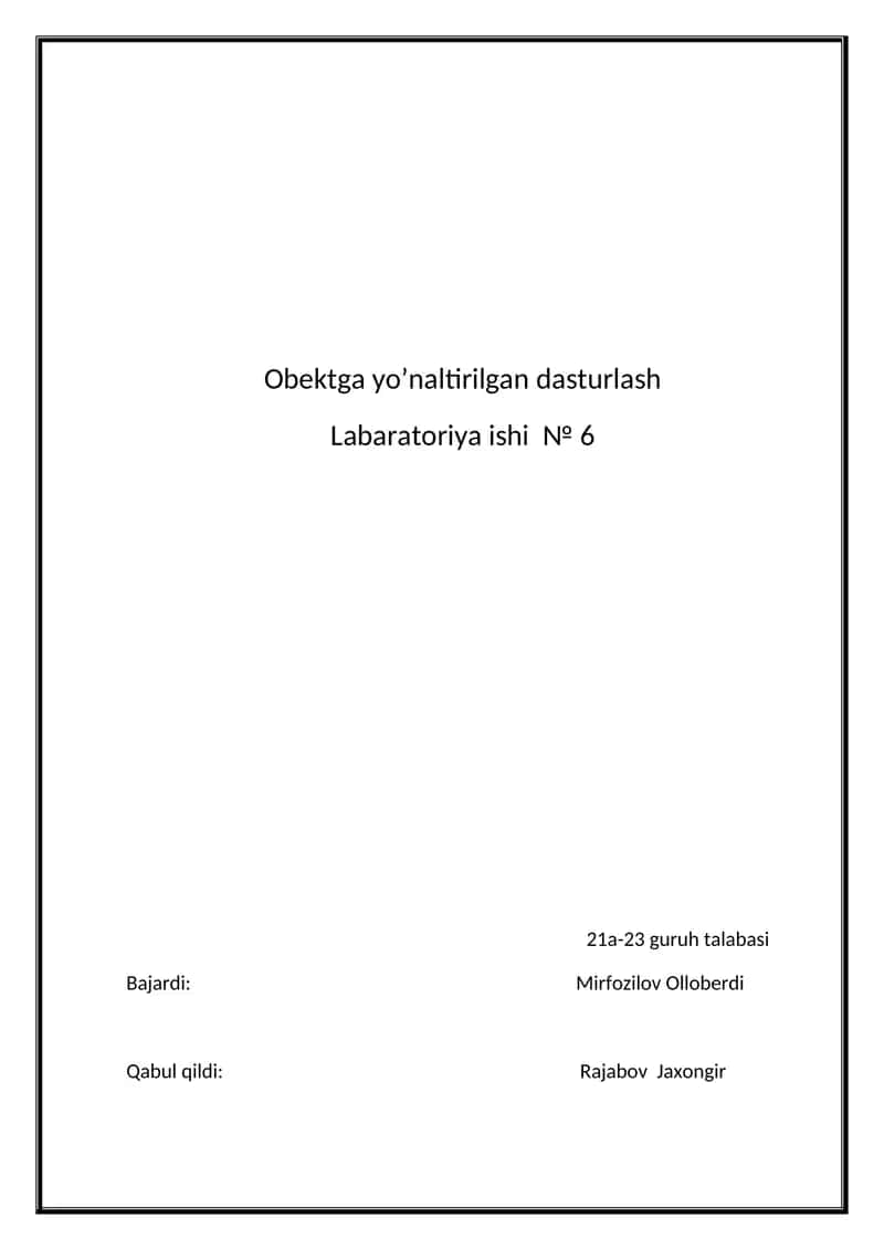 Pythonda shart operatorlarga misollar 1