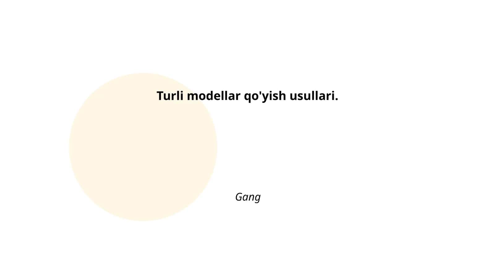 Turli modellarni qo'yishda eng yaxshi amaliyotlar 1