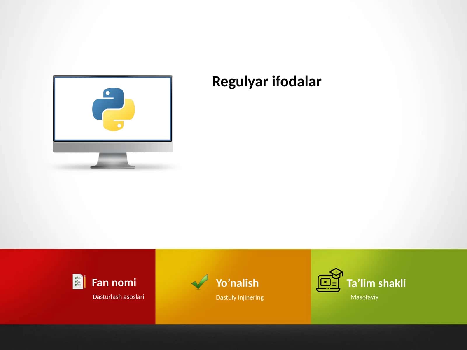 Regulyar ifodalar 1