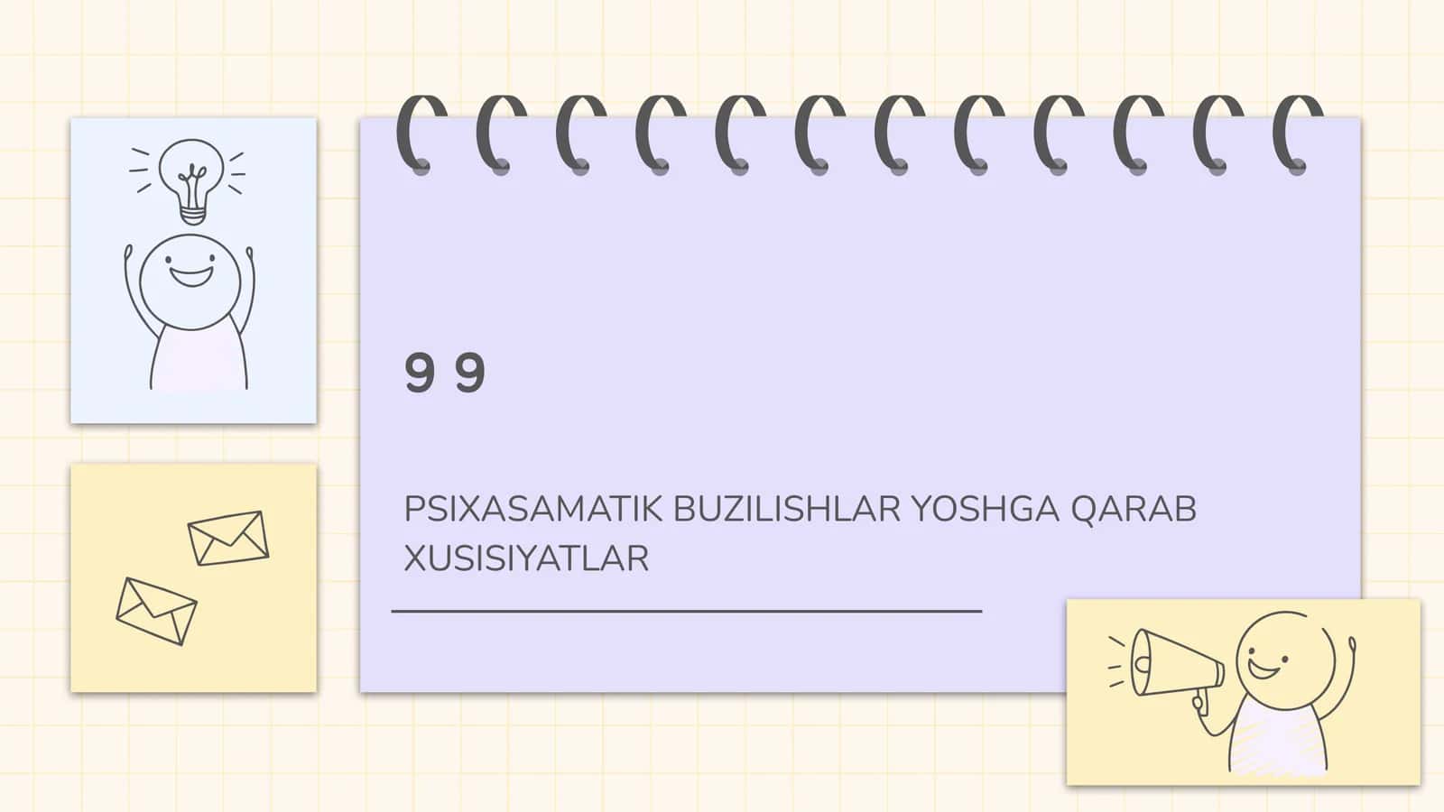 Psixasamatik buzilishlar yoshga qarab xususiyatlar 1