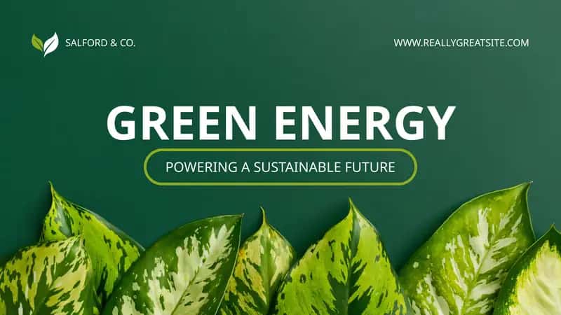 GREEN ENERGY 1