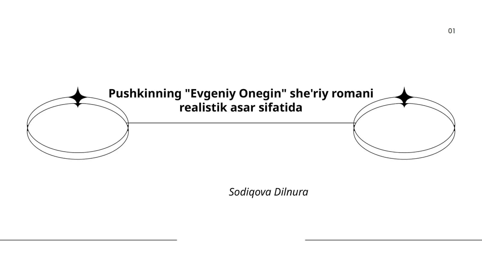 "Evgeniy Onegin" she'riy roman 1