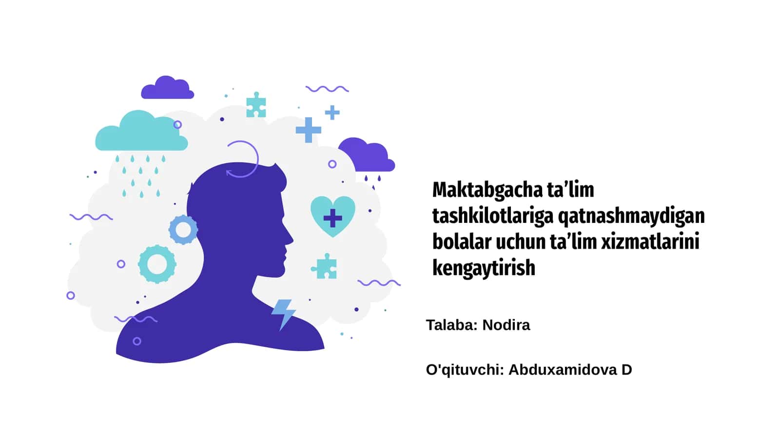 Maktabgacha ta'lim tashkilotlariga qatnashmaydigan bolalar uchun ta'lim xizmatlarini kengaytirish 1