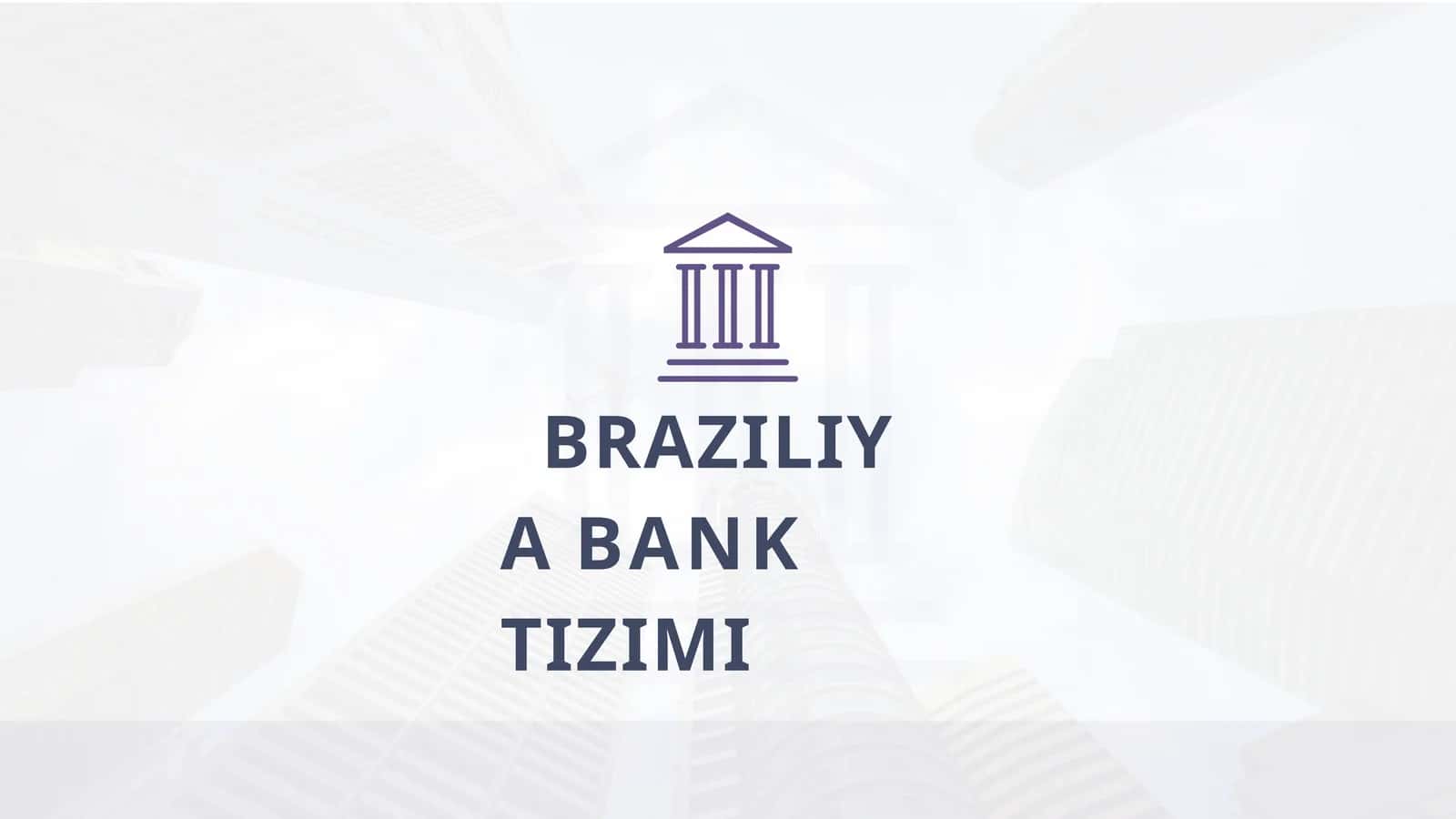 BRAZILIYA BANKTIZIMI 1