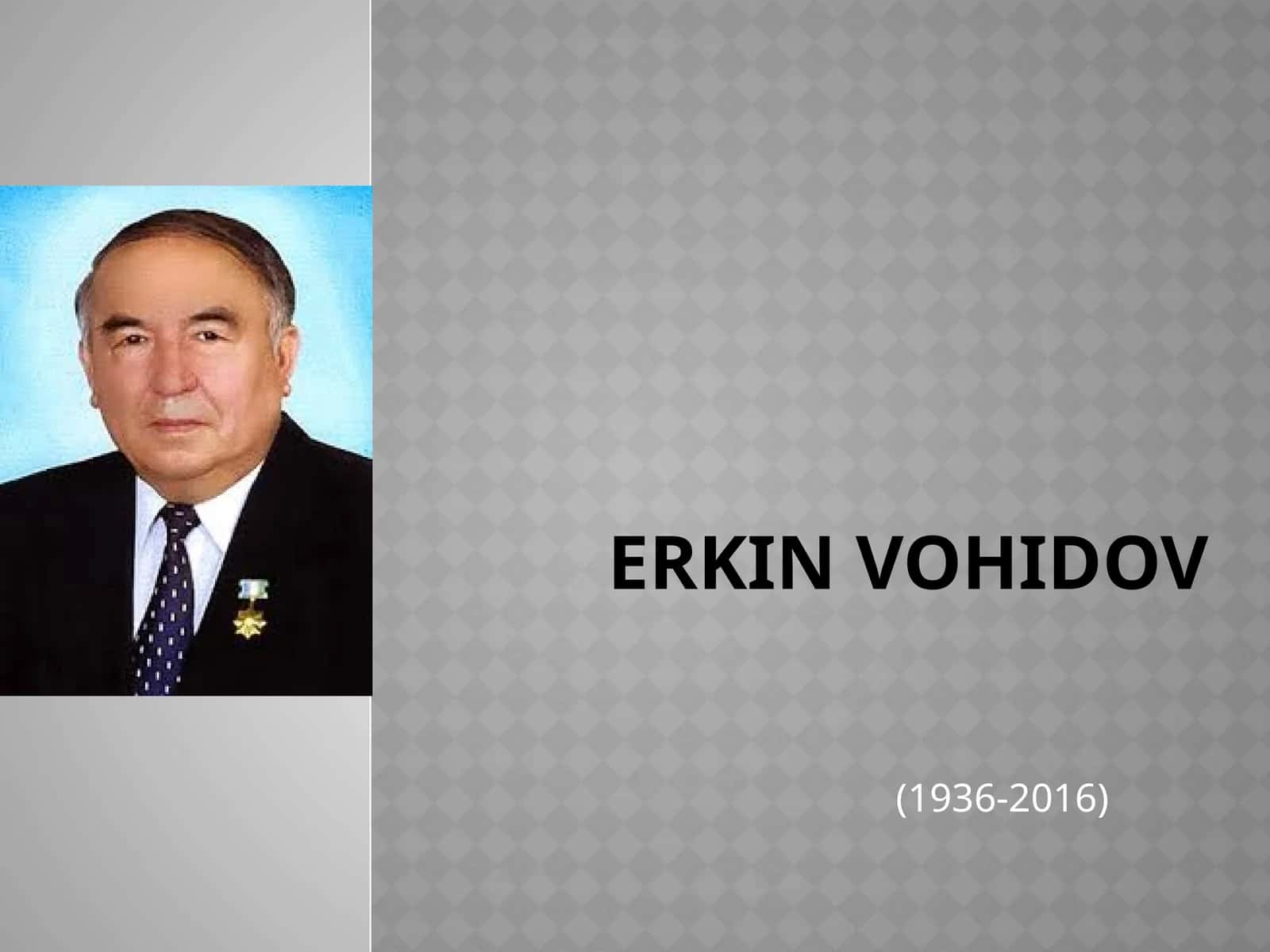 Erkin Vohidov 1
