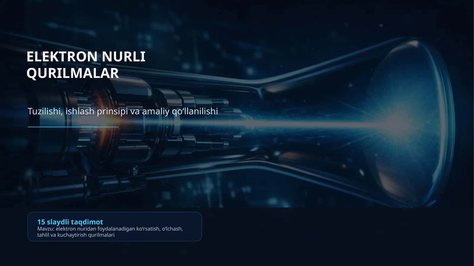 ELEKTRON NURLI QURILMALAR 1
