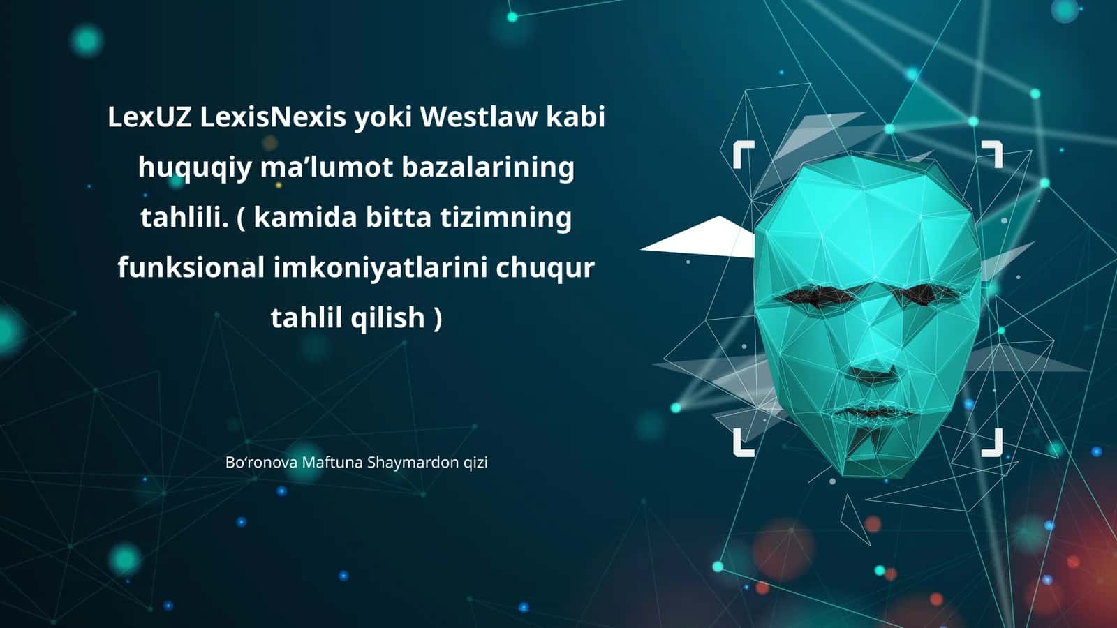 LexUZ huquqiy maʼlumot bazasi tahlili 1