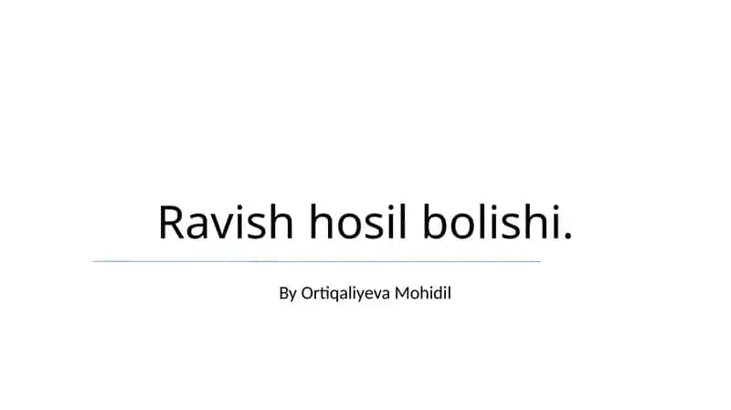 Suv resurslari va sug'orish 1