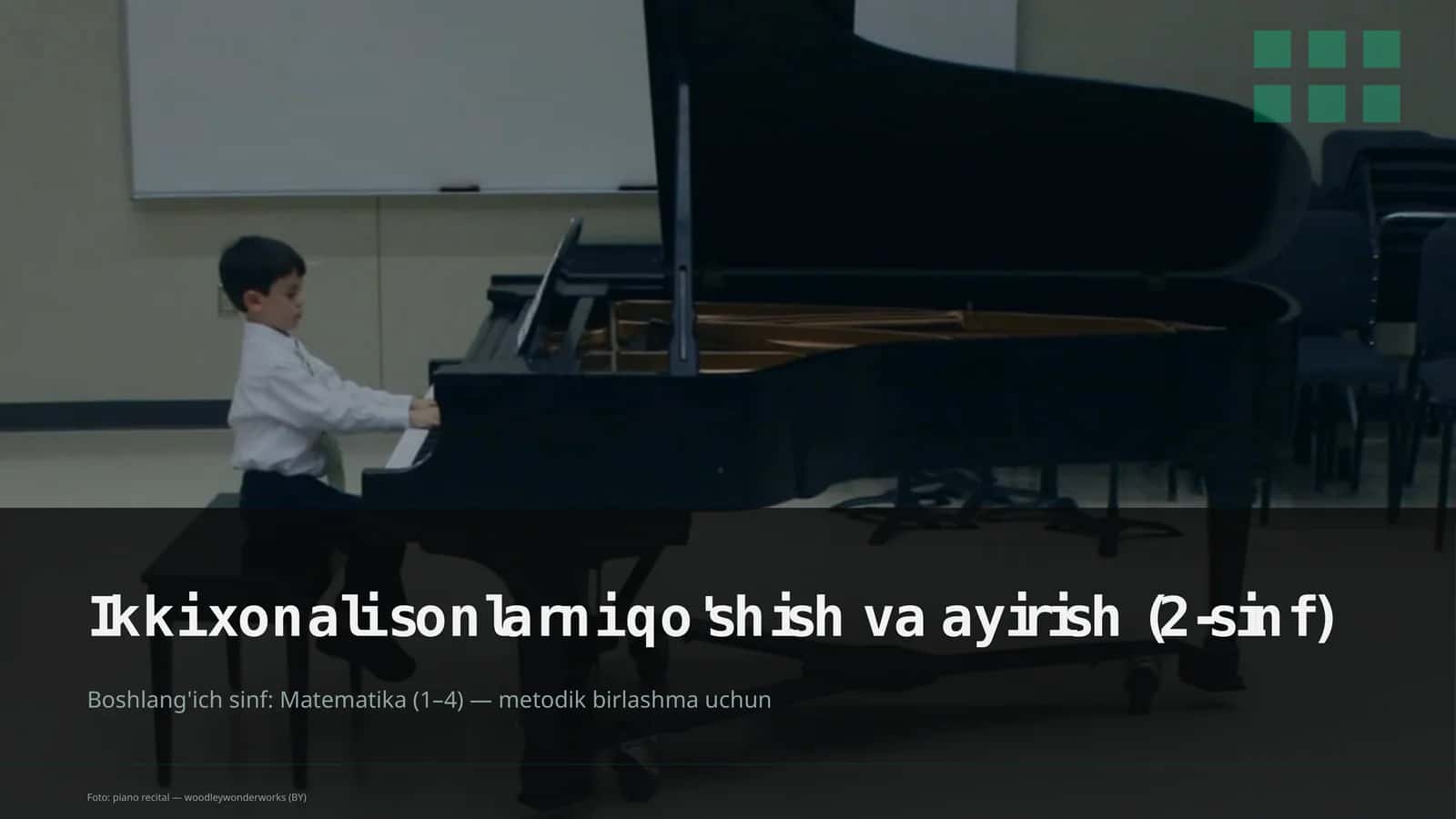 Ikki xonali sonlarni qo'shish va ayirish (2-sinf) 1