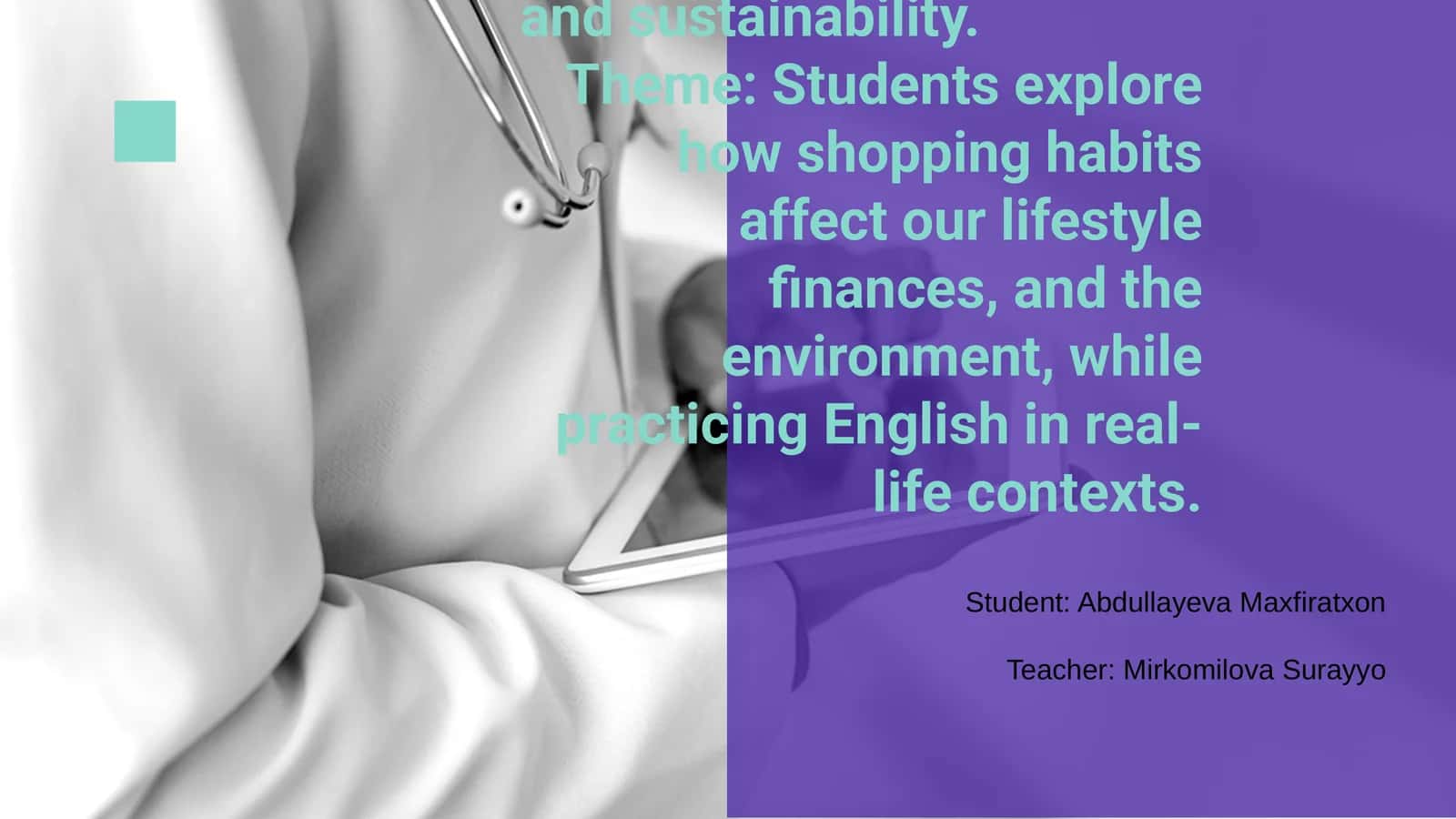 Smart Shopping Project 1