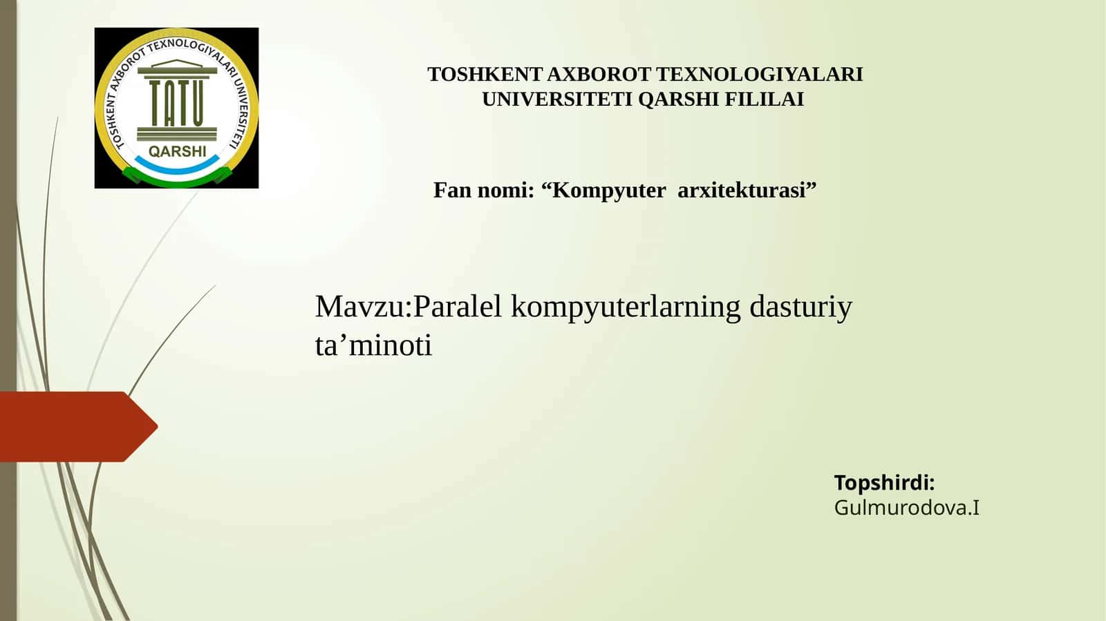 Kompyuterarxitekturasi 1