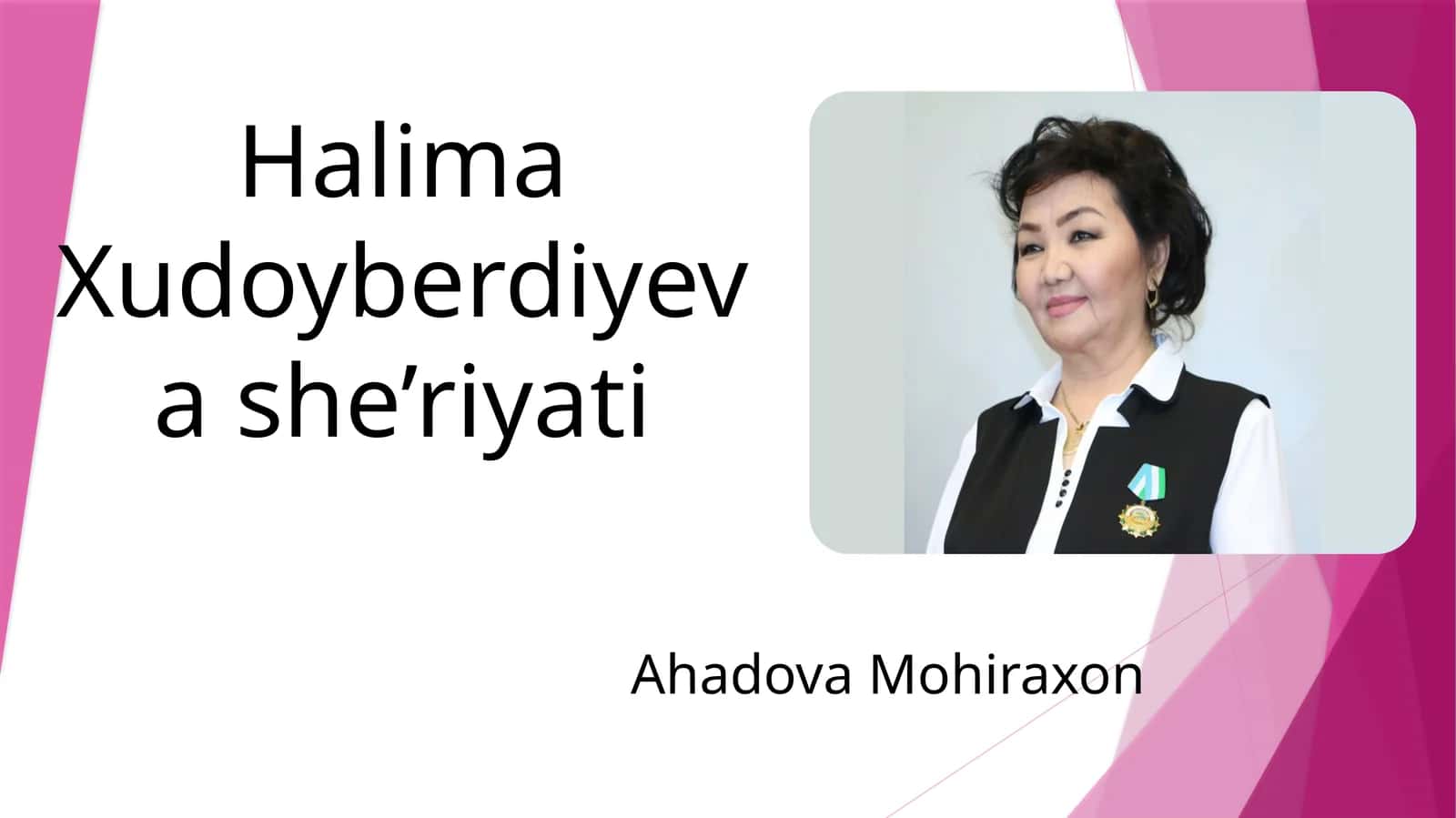 Halima Xudoyberdiyeva she’riyati 1