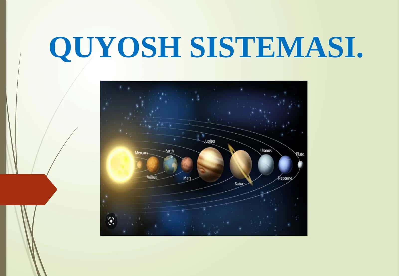 QUYOSH SISTEMASI 1