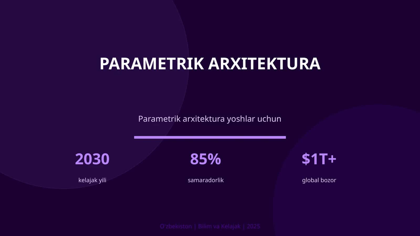 Parametrik arxitektura 1