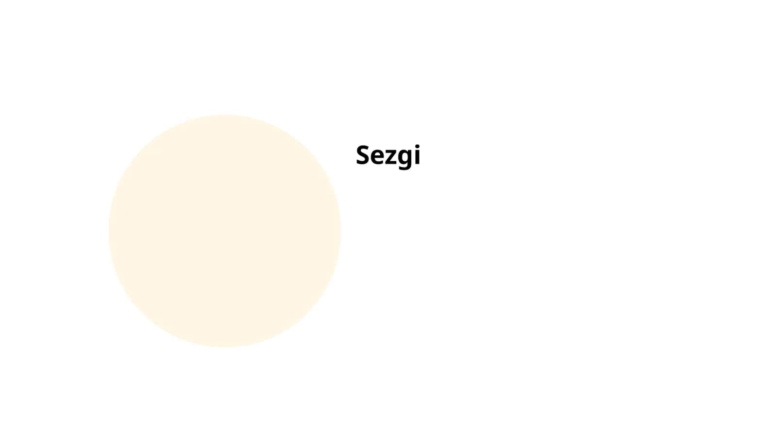 Sezgi 1