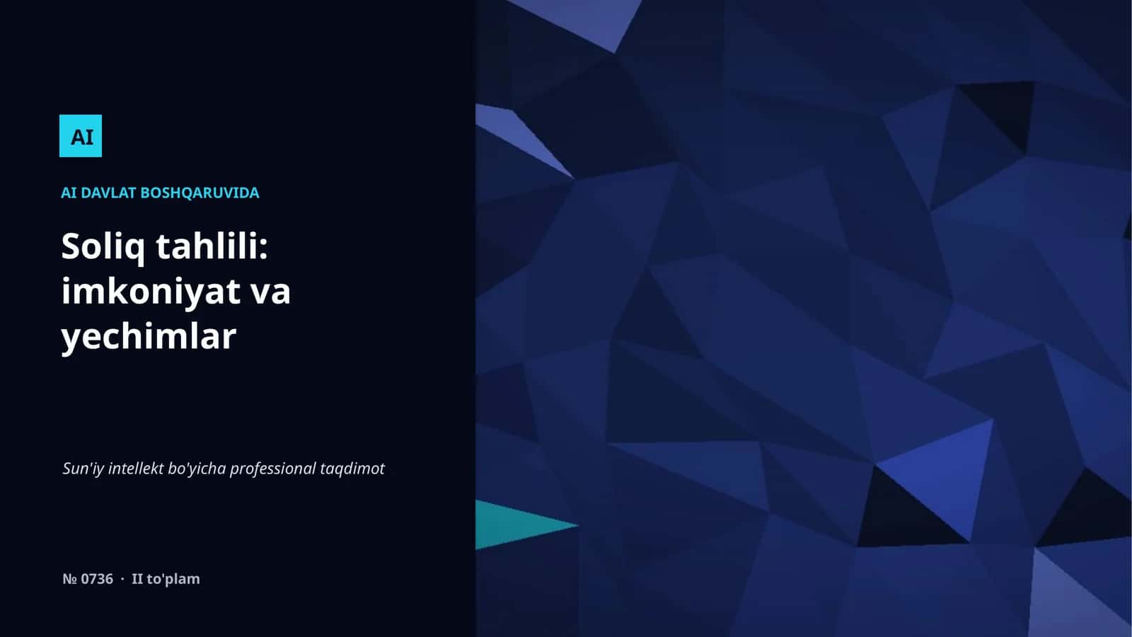 AI DAVLAT BOSHQARUVIDA 1