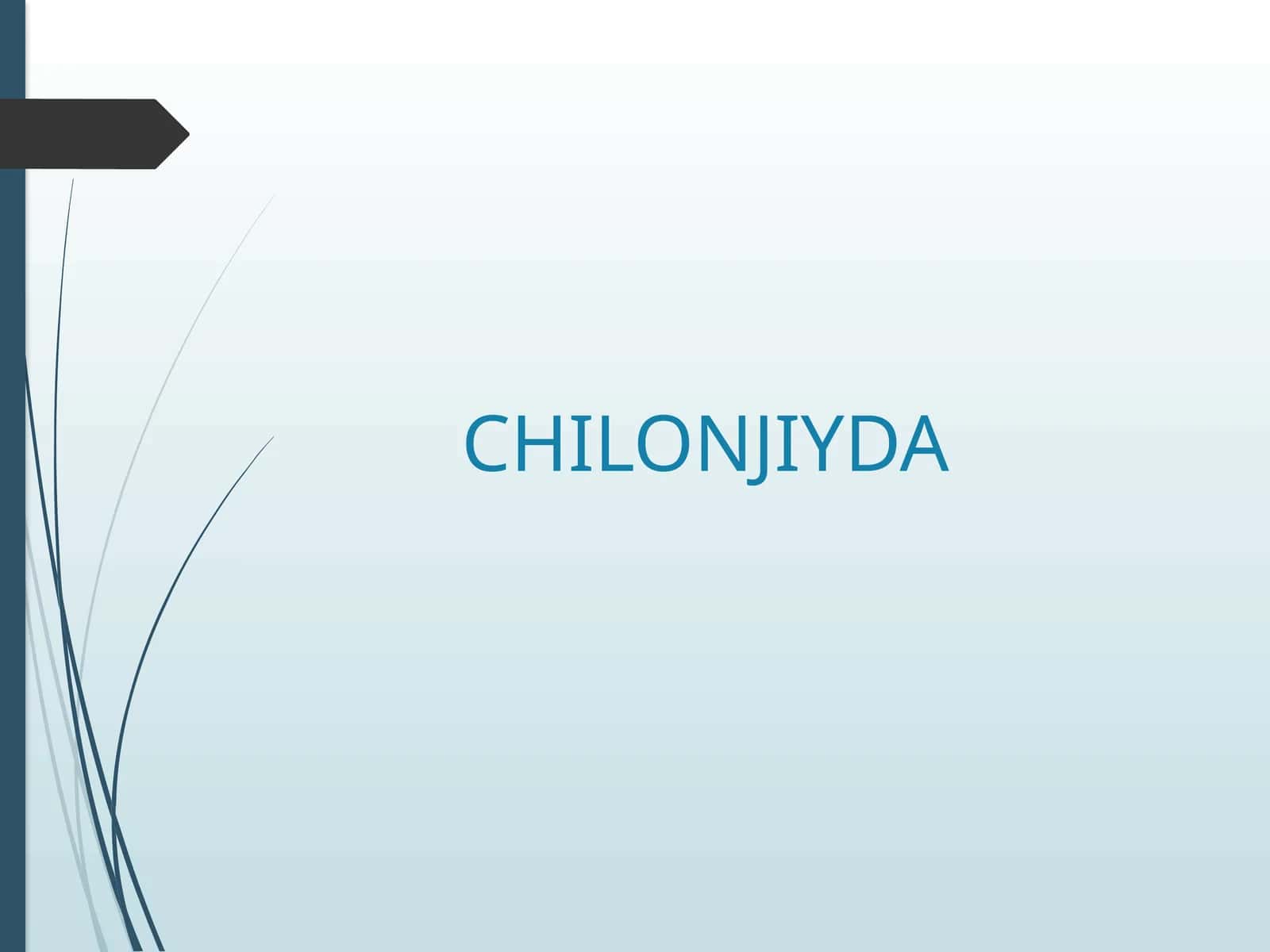 CHILONJIYDA 1