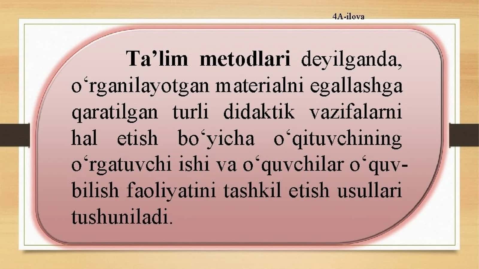Taʼlim metodlari 1