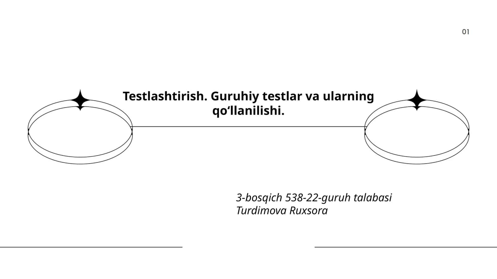 Guruhiy testlarning nazariy asoslari 1