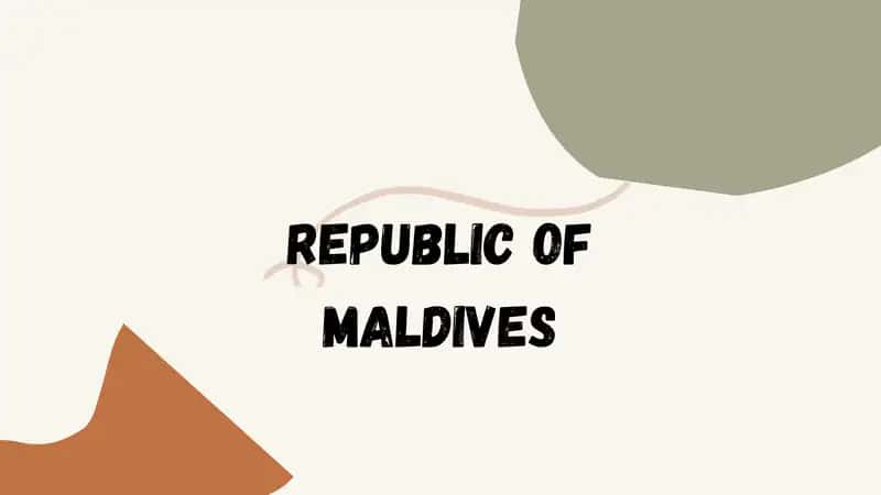 Republic of Maldives 1