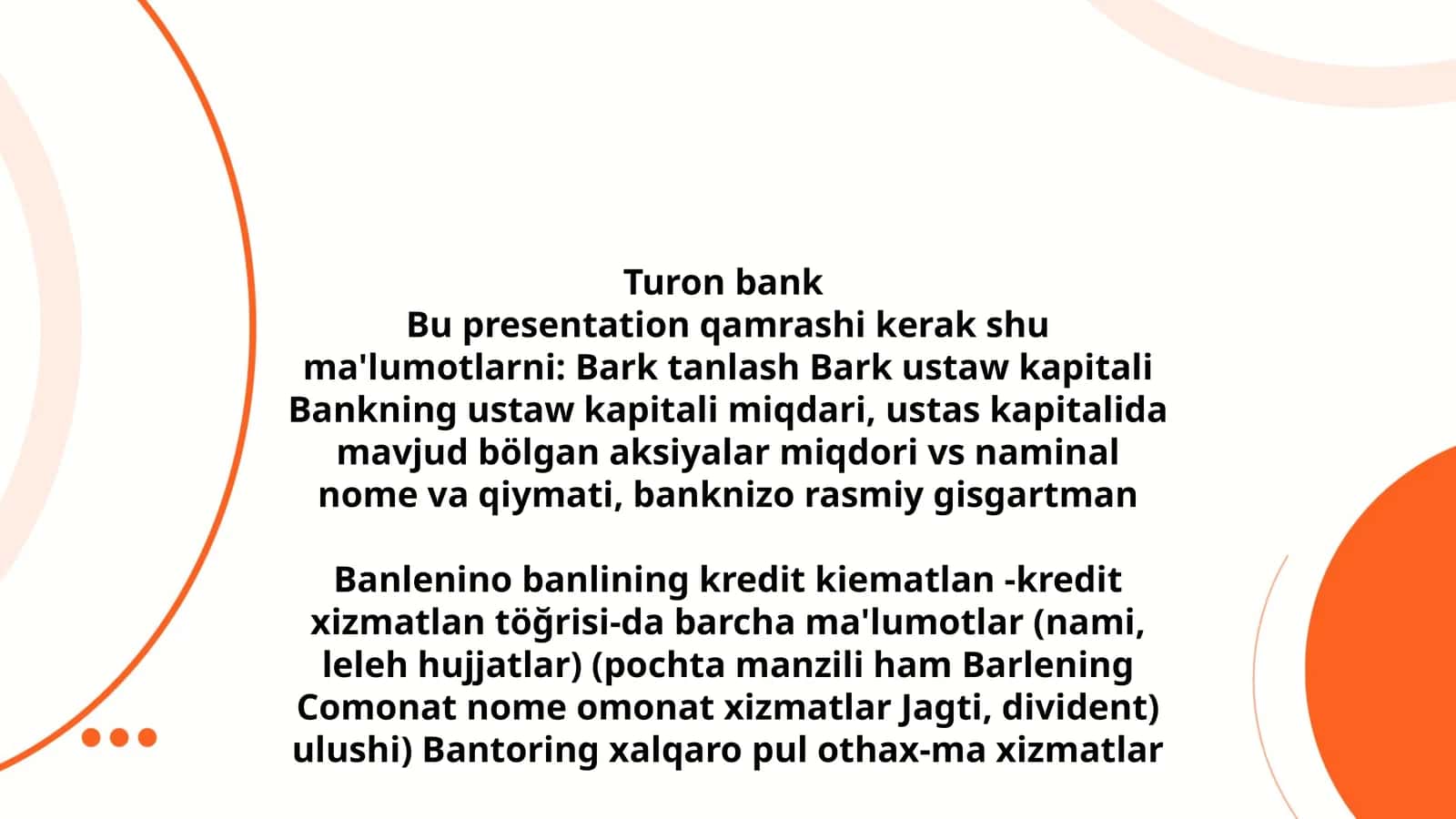 Turon bank 1