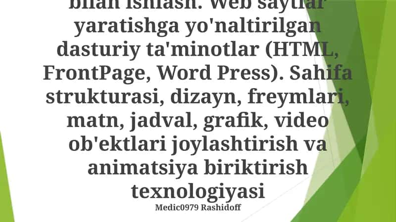 Global armoqda ishlashni tashkil etish 1