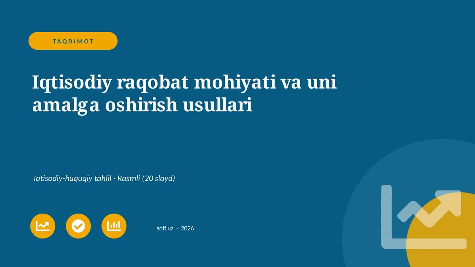 Iqtisodiy raqobat mohiyati va uni amalga oshirish usullari 1