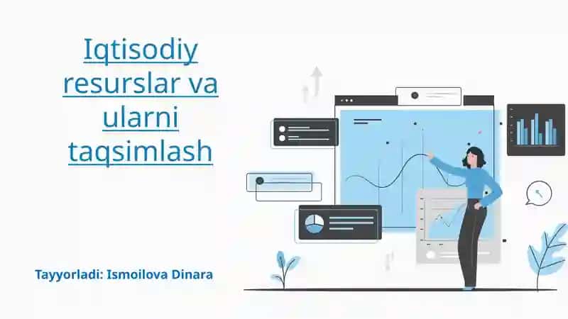 Iqtisodiy Resurslar vaularni taqsimlash 1