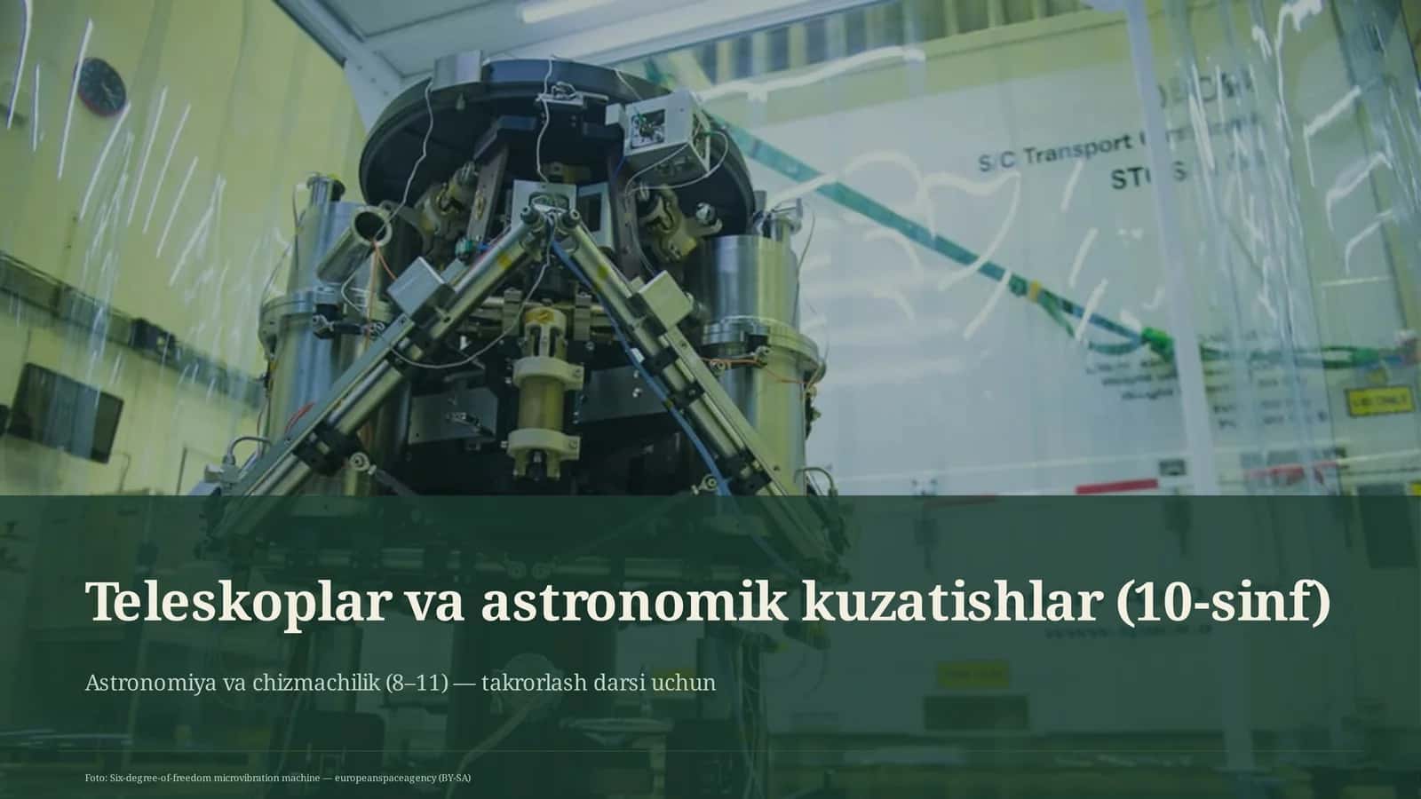 Astronomiya va chizmachilik (8–11) 1